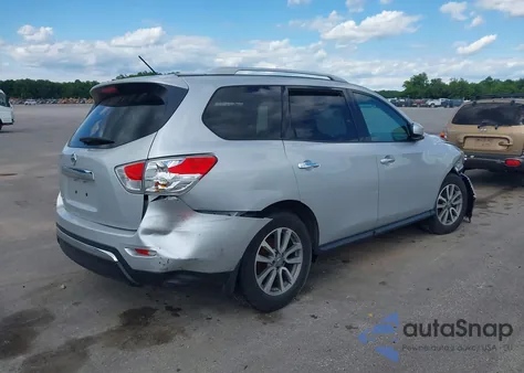2016 Nissan Pathfinder S from USA, damaged, VIN 5N1AR2MNXGC662989